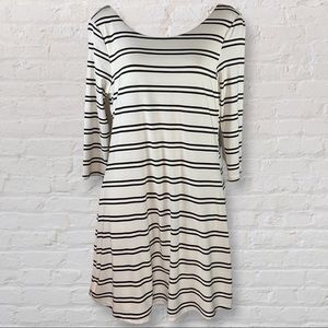 Lumiere Black and White Dress - Size S